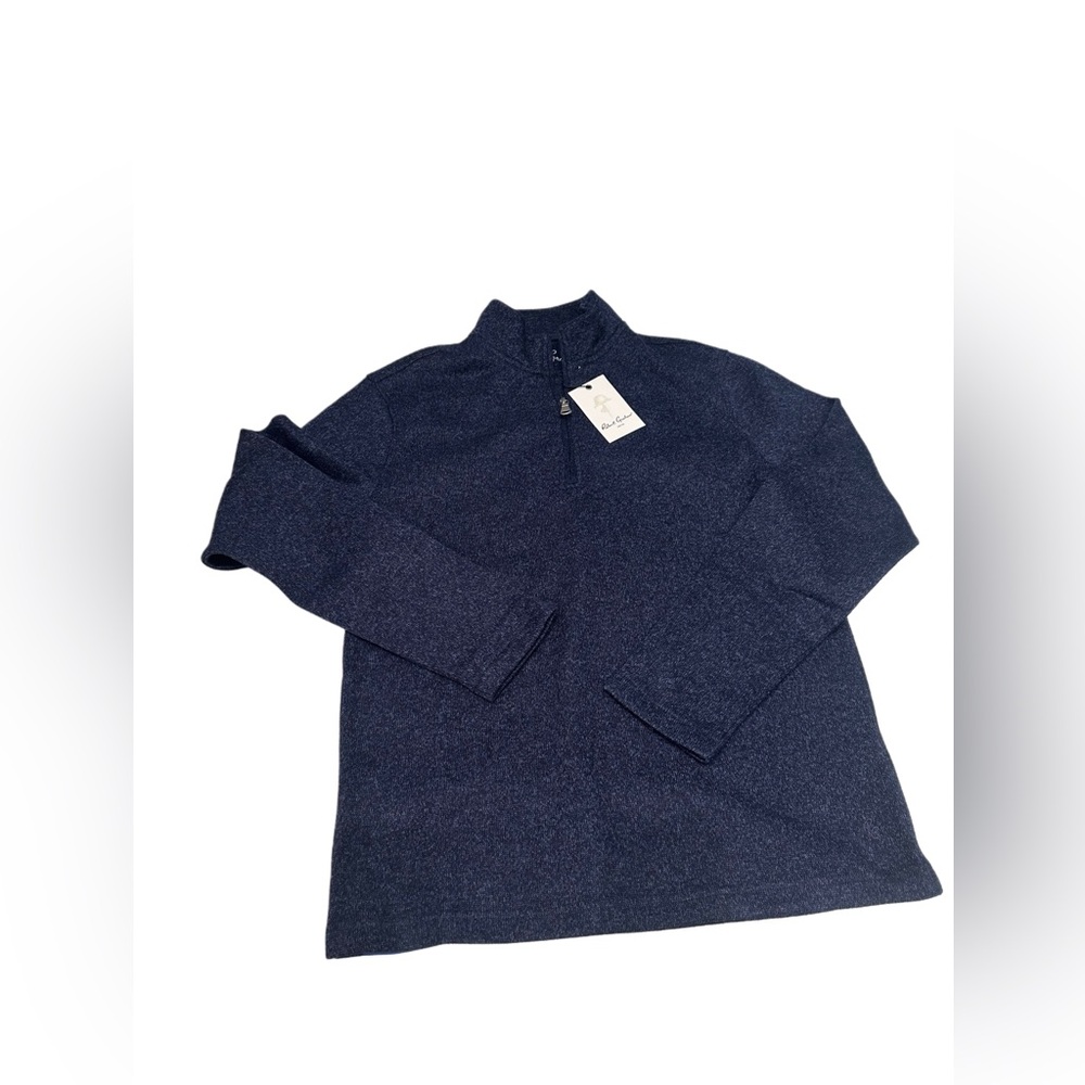 Robert Graham‎ KENWOOD LONG SLEEVE SWEATER Navy Size S NWT 178$ - Picture 3 of 7